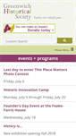 Mobile Screenshot of greenwichhistory.org